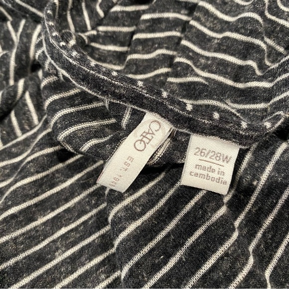 Cato Cold Shoulder Relaxed Fit Top 26/28W - Picture 5 of 6